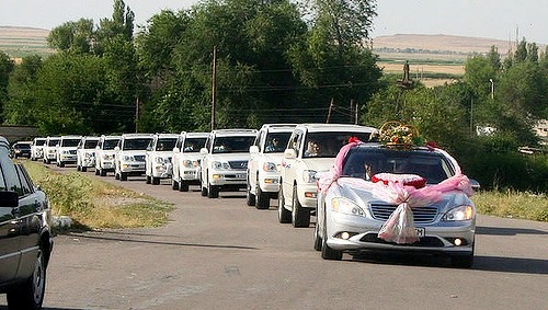 Свадебные кортежи в Алматы