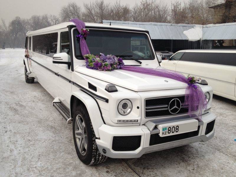 Свадебный лимузин в Алматы