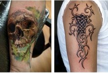 Модные мужские татуировки, фото, значения